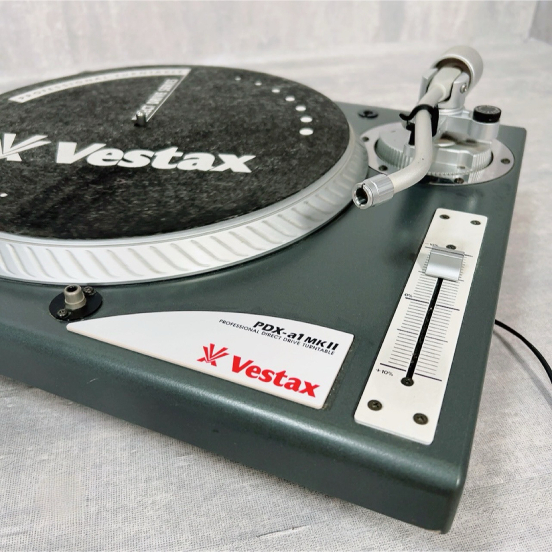 Vestax(ベスタクス)のZ028 Vestax PDX-a1 MK2 ターンテーブル レコードプレーヤー 楽器のDJ機器(ターンテーブル)の商品写真