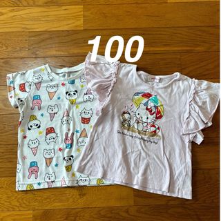 Tシャツ 2枚セット 100(Tシャツ/カットソー)