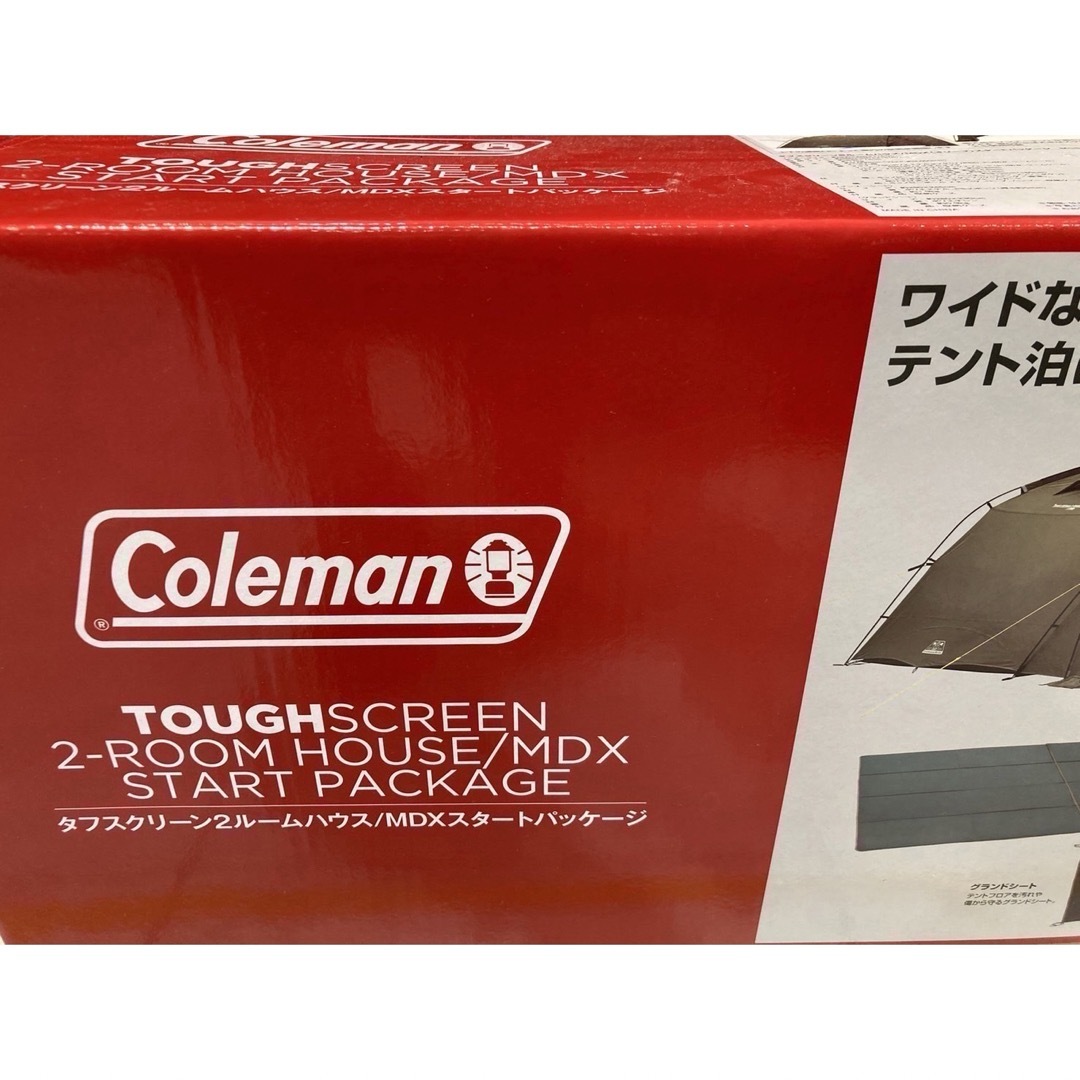 Coleman - タフスクリーン 2ルームハウス MDX スタートパッケージの 