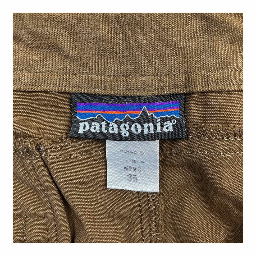 patagonia(パタゴニア)の00s patagonia パタゴニア ナイロンクライミングパンツ ブラウン メンズのパンツ(ワークパンツ/カーゴパンツ)の商品写真