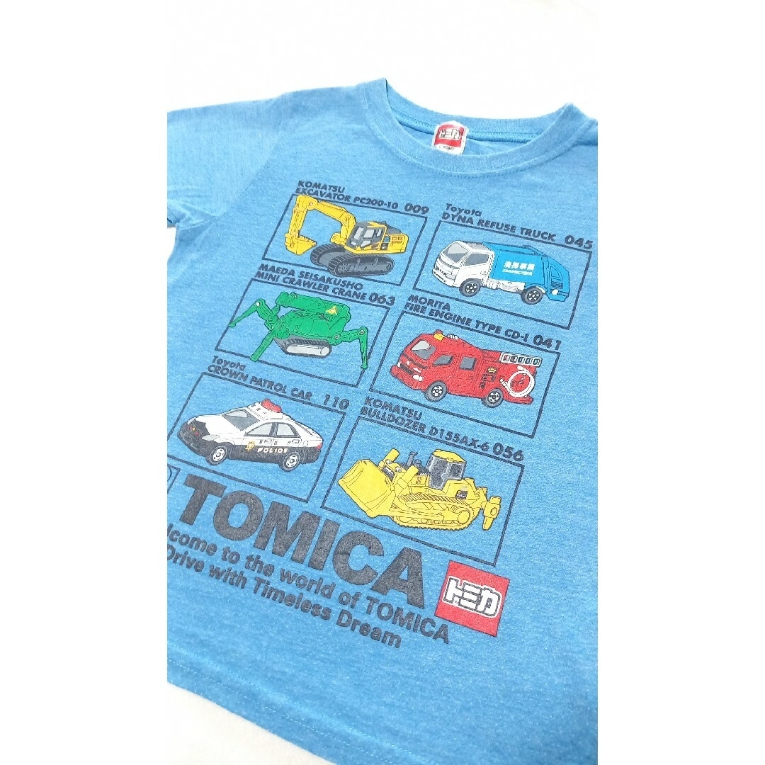 TOMMY(トミー)のトミカ　Tシャツ　110　男の子 キッズ/ベビー/マタニティのキッズ服男の子用(90cm~)(Tシャツ/カットソー)の商品写真