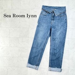 SeaRoomlynn - ハイウエストスリム SRN02(ヴィンテージダークブルー SeaRoomlynn - ハイウエストスリム SRN02(ヴィンテージダークブルー
