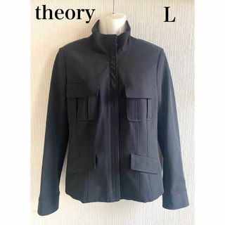 theory ブルゾン　ジャケット　アウター　ブラック　L