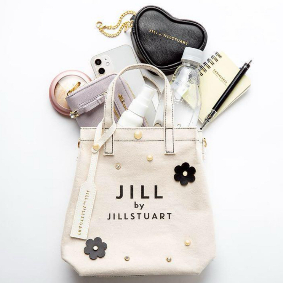 JILLSTUART(ジルスチュアート)のJILLSTUART 2WAYショルダーバッグ付録  WHITE レディースのバッグ(トートバッグ)の商品写真