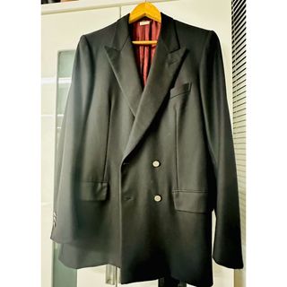 Brioni - ブリオーニ　ダブルジャケット　美品　シルバー　メタルボタン　