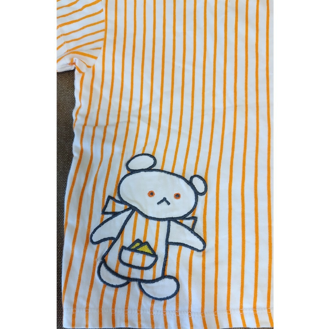 UNIQLO(ユニクロ)のユニクロ×しろくまちゃん　Tシャツ　サイズ90 キッズ/ベビー/マタニティのキッズ服男の子用(90cm~)(Tシャツ/カットソー)の商品写真