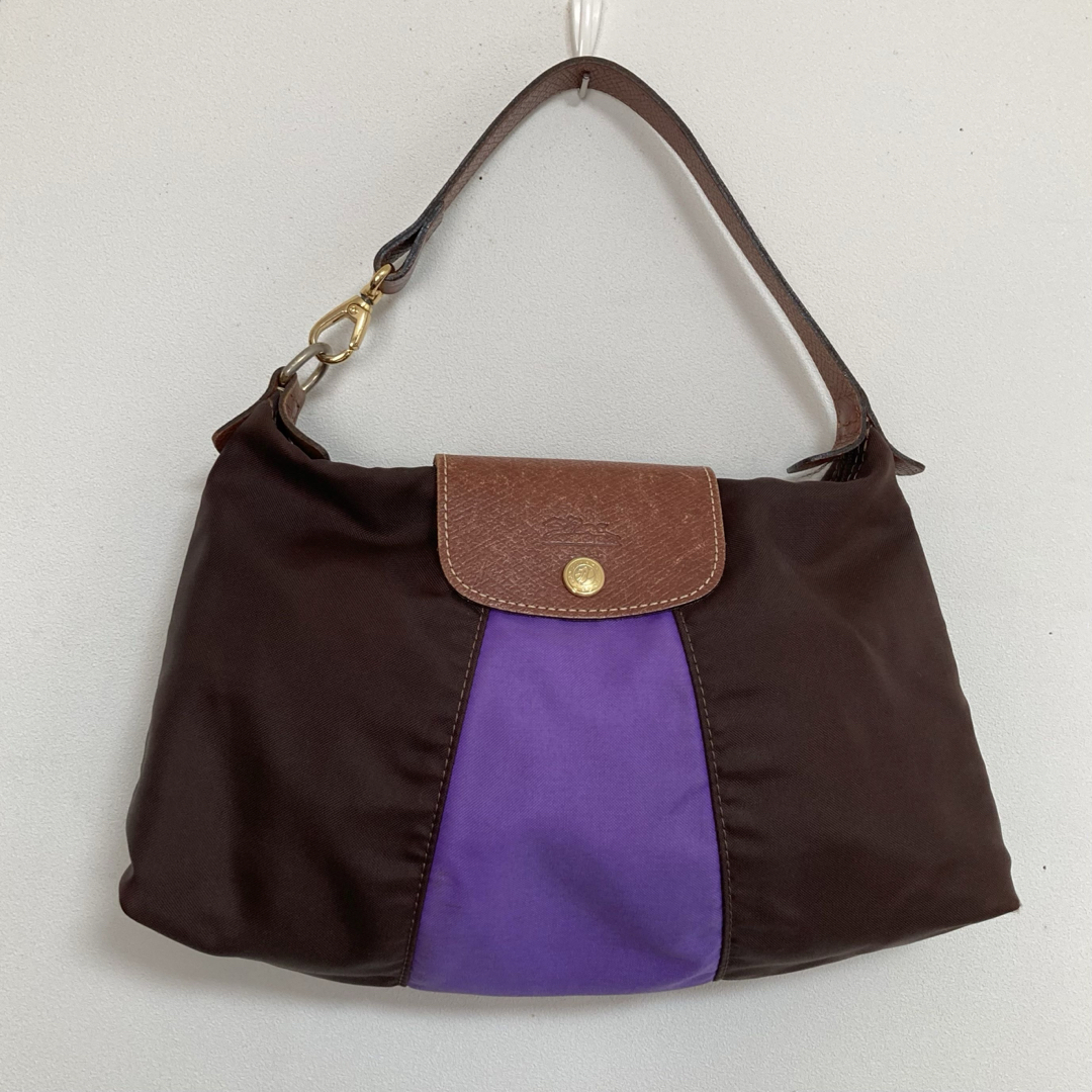 LONGCHAMP(ロンシャン)のLONGCHAMP ロンシャン ワンショルダー バッグ バイカラー レディースのバッグ(ハンドバッグ)の商品写真