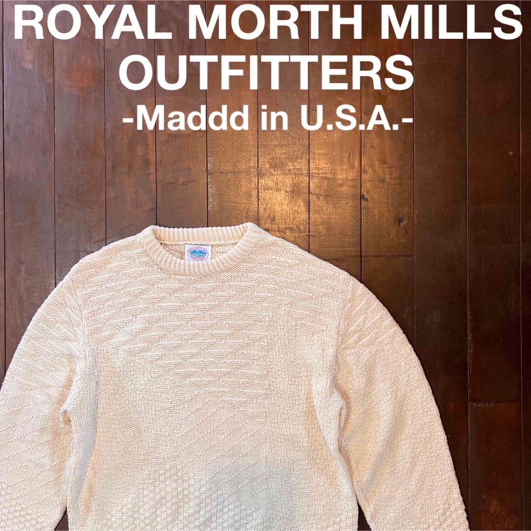 【ROYAL NORTH MILLS OUTFITTERS】ビンテージセーター メンズのトップス(ニット/セーター)の商品写真