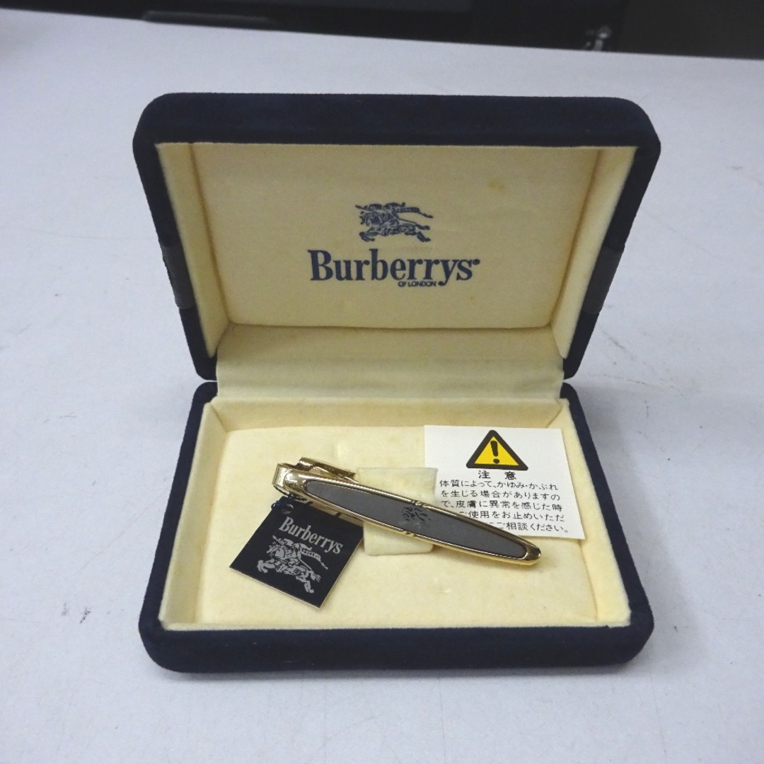 BURBERRY(バーバリー)のバーバリー タイピン ロゴ メンズ GP Ft602712 中古 メンズのファッション小物(ネクタイピン)の商品写真