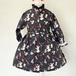 シャーリーテンプル(Shirley Temple)の新品シャーリーテンプル120 うさぎコスメワンピース(ワンピース)