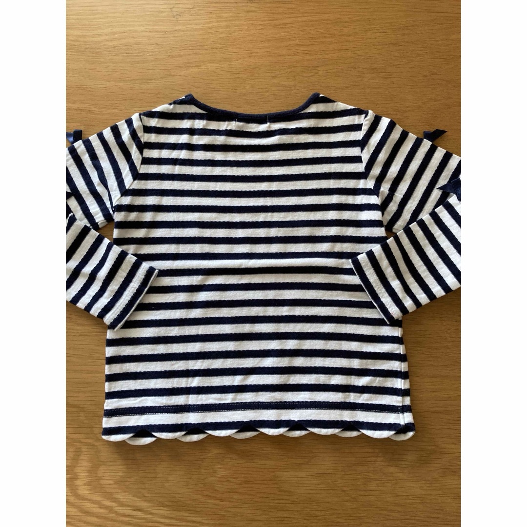 BeBe(ベベ)のBeBe 110㎝ 長袖Tシャツ キッズ/ベビー/マタニティのキッズ服女の子用(90cm~)(Tシャツ/カットソー)の商品写真