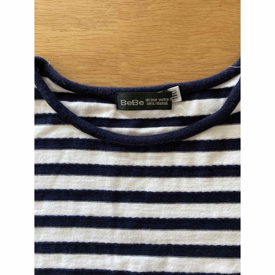 BeBe(ベベ)のBeBe 110㎝ 長袖Tシャツ キッズ/ベビー/マタニティのキッズ服女の子用(90cm~)(Tシャツ/カットソー)の商品写真