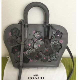 コーチ(COACH)のcoach コーチ　ティーローズ  ダコタ サッチェル  ショルダーバッグ　良品(ショルダーバッグ)