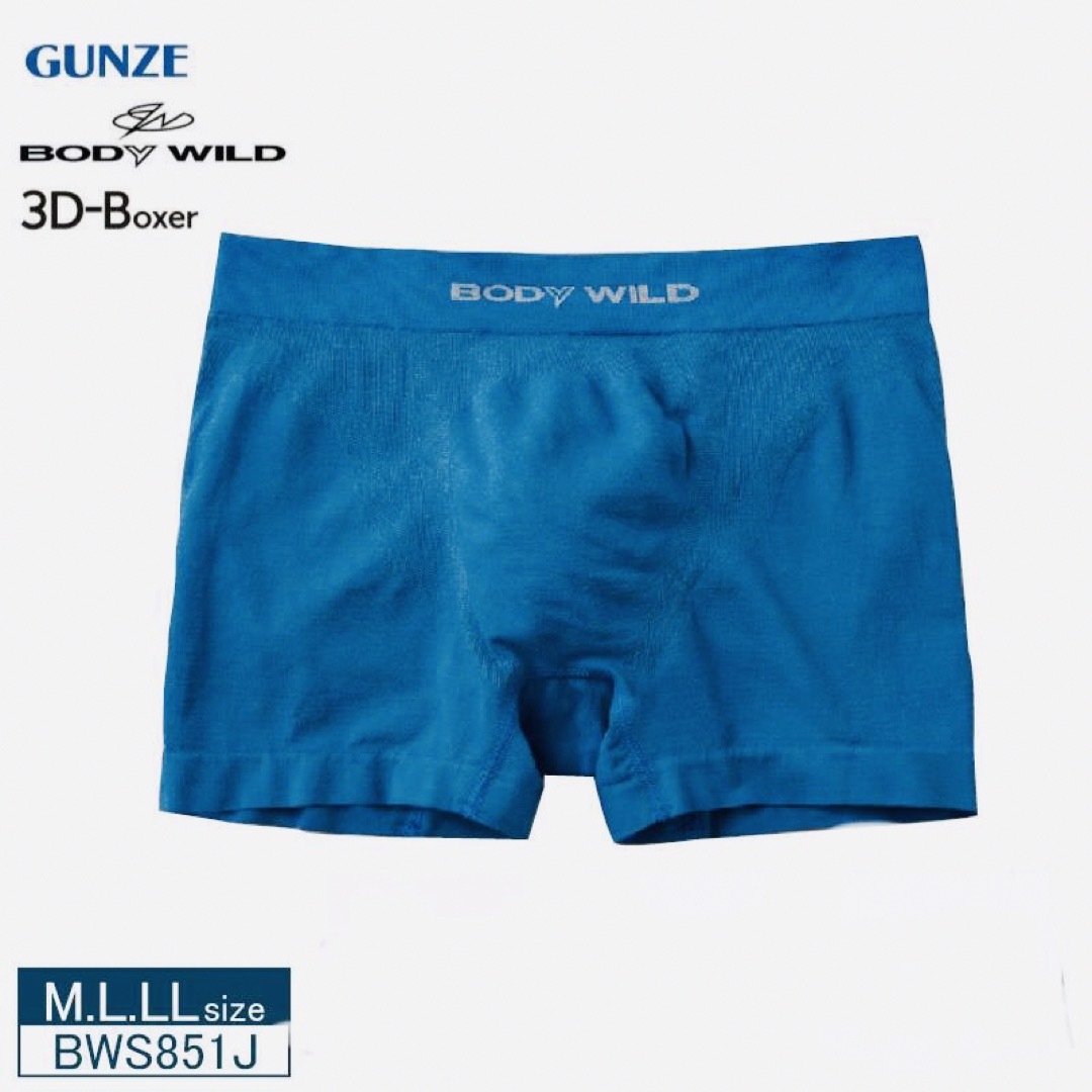 GUNZE(グンゼ)のBODY WILD ボディワイルド ボクサーパンツ ボクサーブリーフ L 2枚 メンズのアンダーウェア(ボクサーパンツ)の商品写真