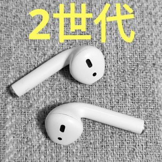 アップル(Apple)のApple AirPods 2世代 両耳 LRのみ 763(ヘッドフォン/イヤフォン)