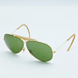 レイバン(Ray-Ban)のM04 Ray-Ban レイバン ヴィンテージ シューター ボシュロム ブラックレンズ サングラス ゴールド(サングラス/メガネ)