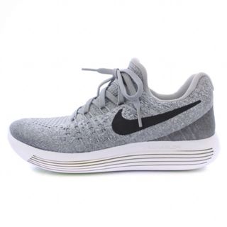 ナイキ(NIKE)のナイキ Lunarepic Low Flyknit 2 23cm グレー(スニーカー)