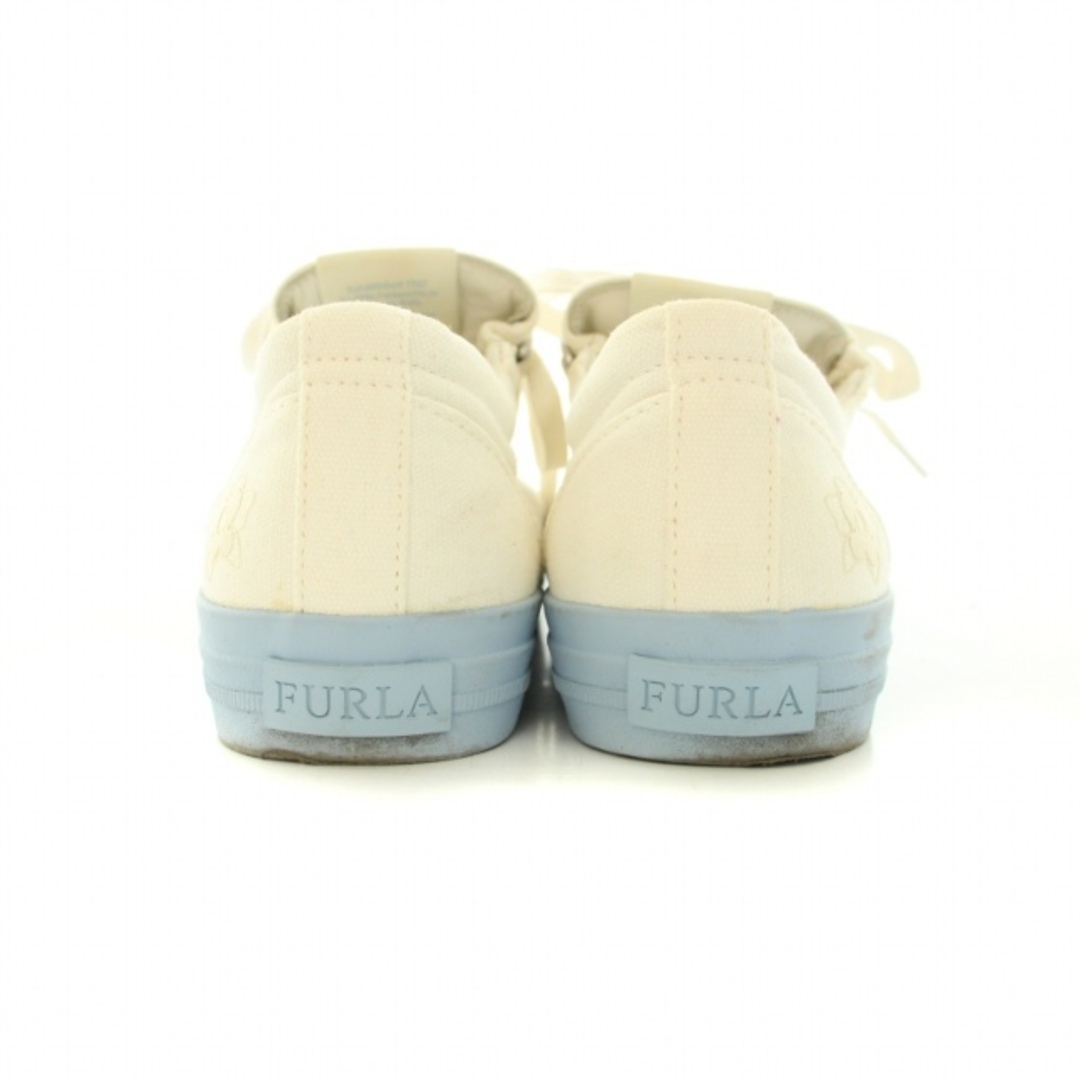 Furla(フルラ)のフルラ ヒカイアスニーカー シューズ ローカット 36 23cm 白 水色 レディースの靴/シューズ(スニーカー)の商品写真