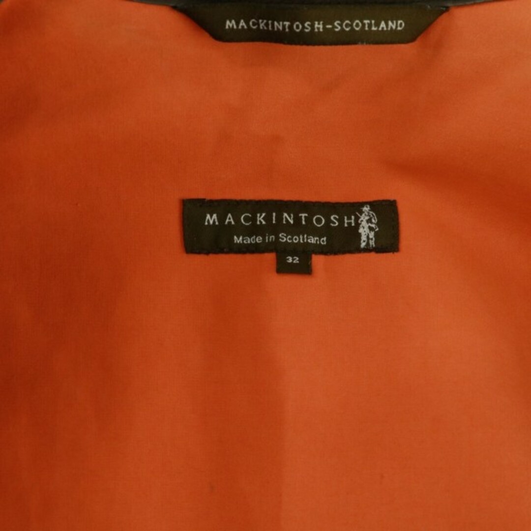 MACKINTOSH(マッキントッシュ)のマッキントッシュ ステンカラーコート ゴム引き ロゴボタン 32 Y50-02 レディースのジャケット/アウター(その他)の商品写真