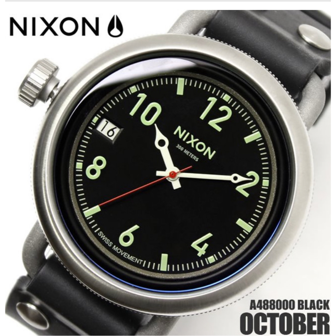 NIXON - NIXON ニクソン オクトーバー メンズ腕時計 ミリタリー NIXON - NIXON ニクソン オクトーバー メンズ腕時計 ミリタリー