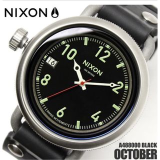 ニクソン(NIXON)のNIXON ニクソン　オクトーバー　メンズ腕時計　ミリタリーウォッチ(腕時計(アナログ))