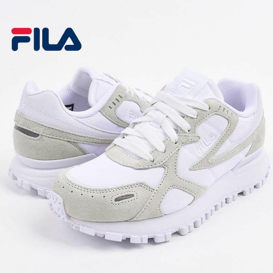 FILA(フィラ)の■ FILA ZAGATO NM USS21090-100 ホワイト 28cm メンズの靴/シューズ(スニーカー)の商品写真