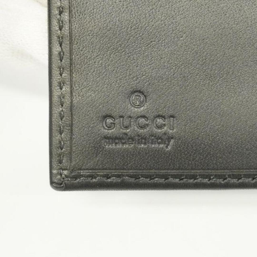 Gucci(グッチ)の★SALE 【4hb2117】グッチ 財布/GGキャンバス/034 4276 0994/キャンバス/レザー/ブラック/シルバー金具 【中古】 メンズ レディースのファッション小物(財布)の商品写真