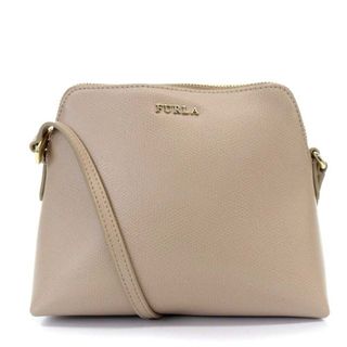 フルラ(Furla)のフルラ ショルダーバッグ ワンショルダー 斜め掛け レザー グレージュ(ショルダーバッグ)