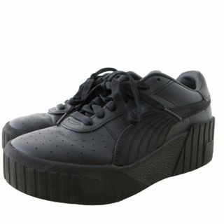 プーマ(PUMA)のプーマ PUMA 厚底スニーカー シューズ 黒 ブラック 23㎝(スニーカー)