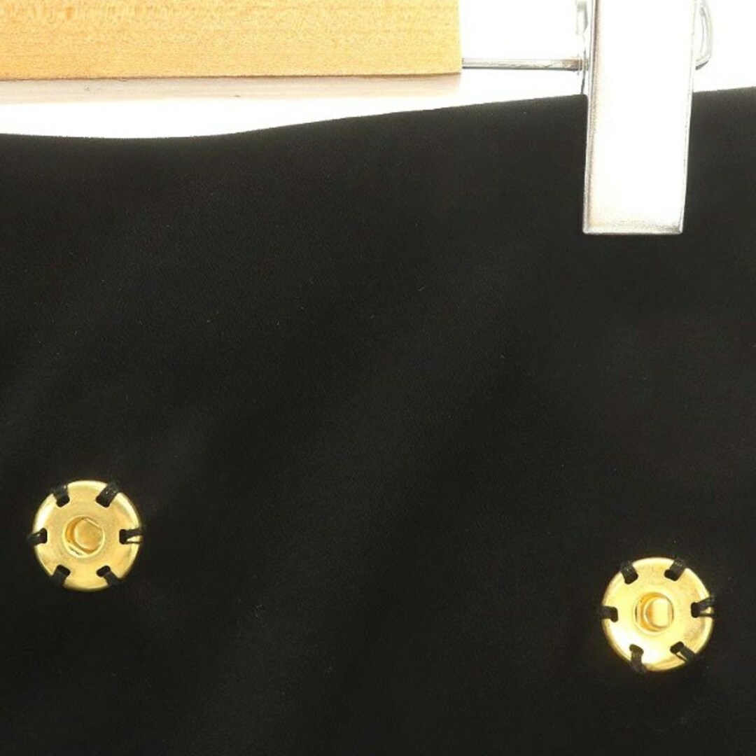 DEUXIEME CLASSE(ドゥーズィエムクラス)のドゥーズィエムクラス ラップタイトスカート ロング ミモレ 36 S 黒 レディースのスカート(ロングスカート)の商品写真