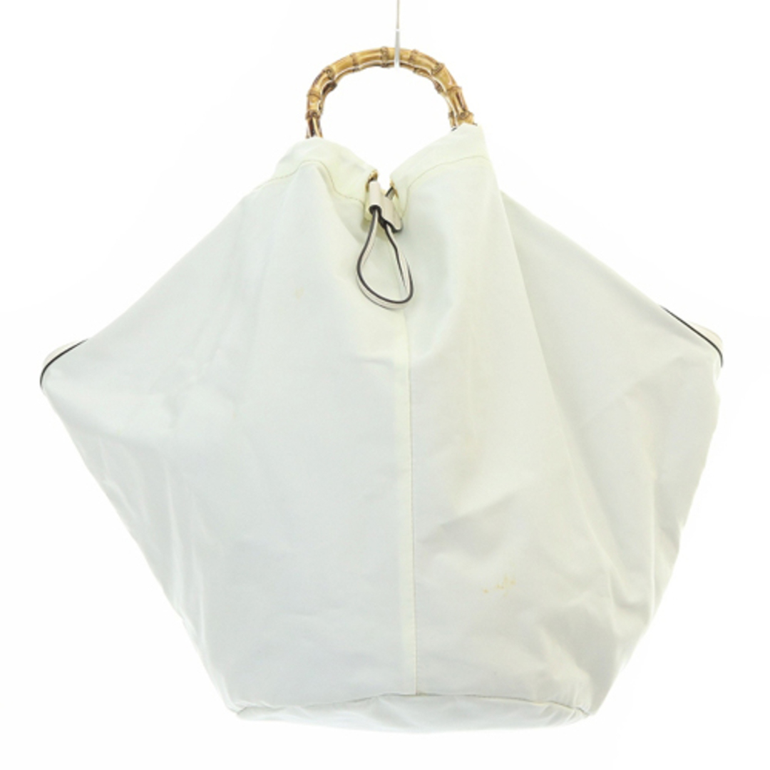 other(アザー)のオルセット バンブーハンドルバッグ ハンドバッグ 白 ホワイト レディースのバッグ(ハンドバッグ)の商品写真