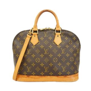 ルイヴィトン(LOUIS VUITTON)の【4hb2186】ルイヴィトン ハンドバッグ/モノグラム/アルマ/M51130/ブラウン【中古】レディース(ハンドバッグ)