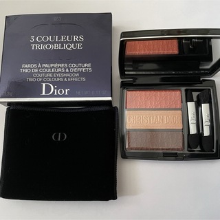 ディオール(Dior)のディオール　トリオ ブリック パレット 653 コーラル キャンバス(アイシャドウ)