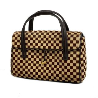 ルイヴィトン(LOUIS VUITTON)の【4hb2449】ルイヴィトン ハンドバッグ/ダミエ・ソバージュ/ライオン/M92131/ベージュ/ブラウン【中古】レディース(ハンドバッグ)