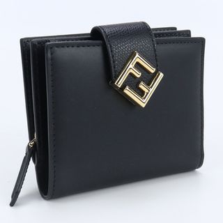 FENDI - フェンディ 二つ折り財布 FFダイヤモンド 8M0386 ALWA F0KUR 二折財布小銭入付き