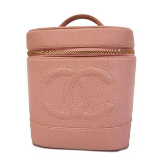 シャネル(CHANEL)の★SALE 【4hb2454】シャネル バニティバッグ/キャビアスキン/ピンク/ゴールド金具 【中古】 レディース(その他)