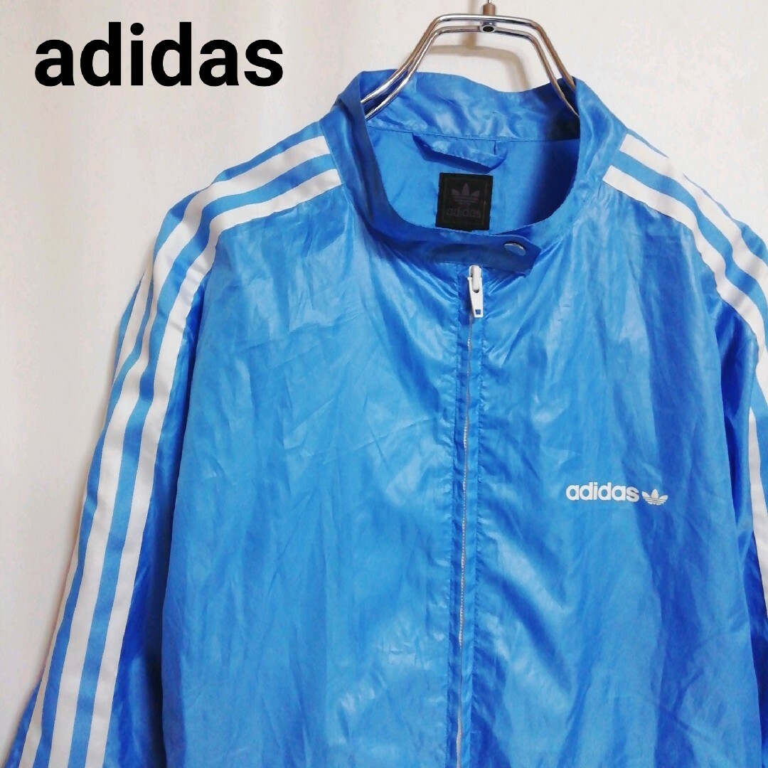 adidas(アディダス)の古着　アディダスオリジナルス　薄手　ジャケット レディースのジャケット/アウター(ナイロンジャケット)の商品写真