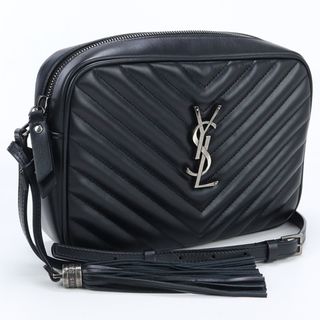 Saint Laurent - SAINT LAURENT サンローラン ルー カメラバッグ 612544 斜め掛け ショルダーバッグ カーフ【中古】 レディース