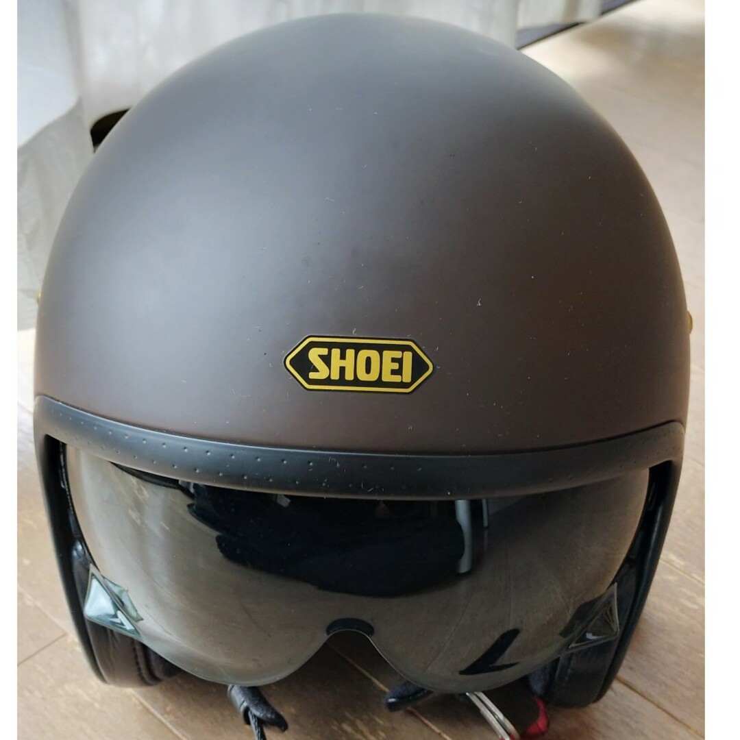 SHOEI(ショウエイ)のSHOEI J・O  Lサイズ 茶 ジェッペル jo ジェイオー 廃盤品 自動車/バイクのバイク(ヘルメット/シールド)の商品写真