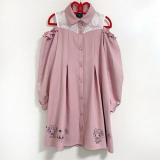 サンリオ ひざ丈ワンピース(レディース)の通販 86点 | サンリオの サンリオ ひざ丈ワンピース(レディース)の通販 86点 | サンリオの