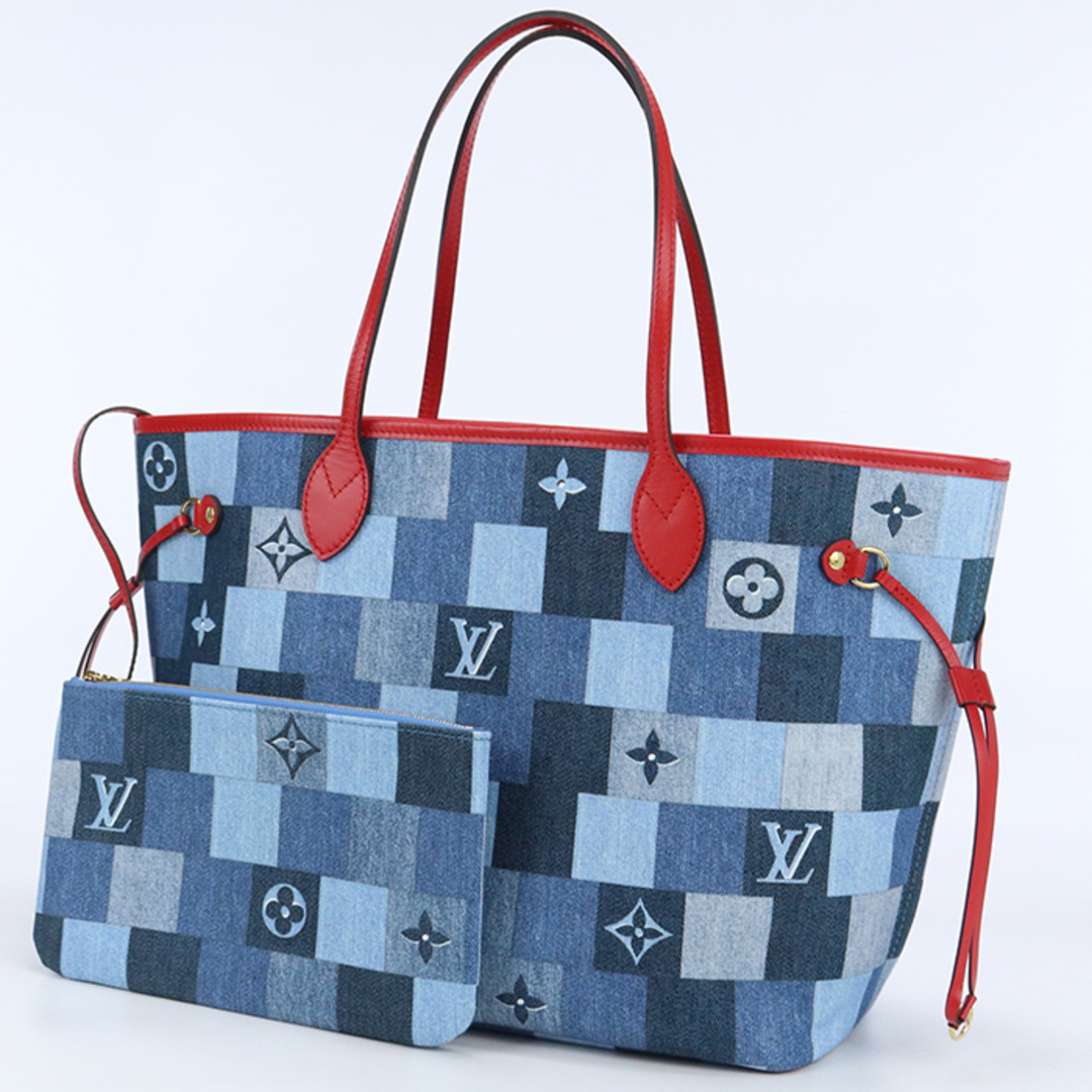 LOUIS VUITTON(ルイヴィトン)のルイヴィトン ネヴァーフルMM スクエア パッチワーク M44981 トートバッグ レディースのバッグ(トートバッグ)の商品写真