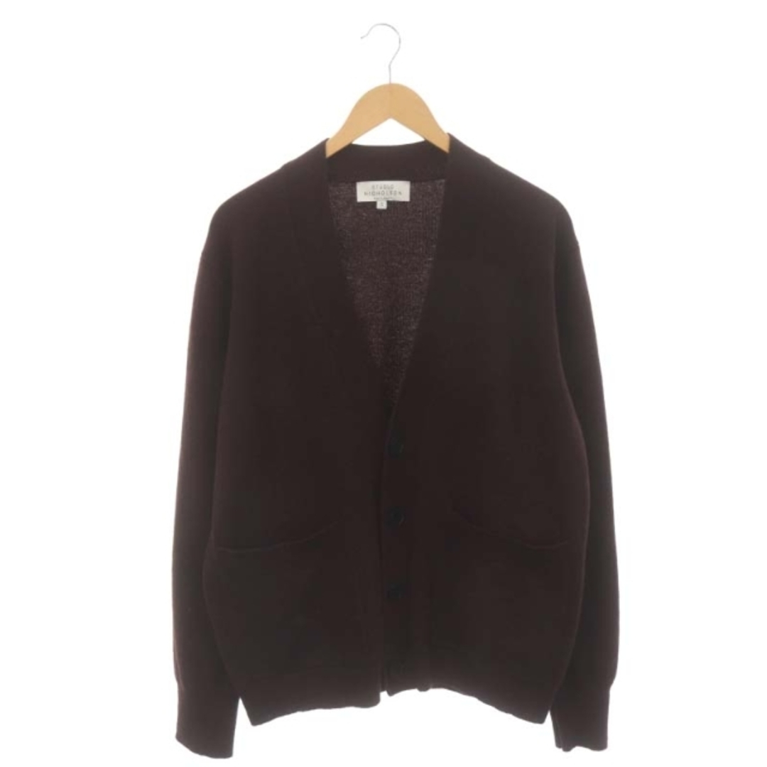 other(アザー)のスタジオニコルソン ENGLISH LAMBSWOOL 7GG CARDIGAN メンズのトップス(カーディガン)の商品写真