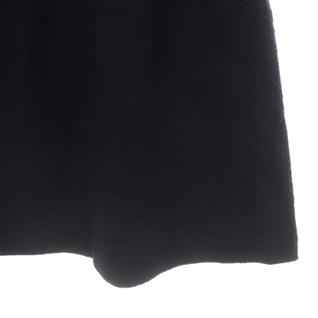 La TOTALITE(ラトータリテ)のラ トータリテ ツイード スカート ひざ丈 フレア 38 紺 ネイビー レディースのスカート(ひざ丈スカート)の商品写真