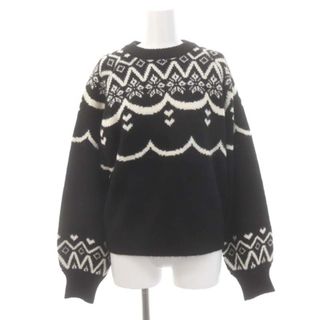 ロージーモンスター heart Nordic knit ハートノルディックニット