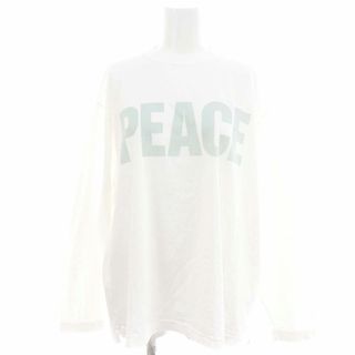 ロンハーマン(Ron Herman)のロンハーマン キャサリンハムネット 24SS PEACE カットソー Tシャツ(Tシャツ(長袖/七分))