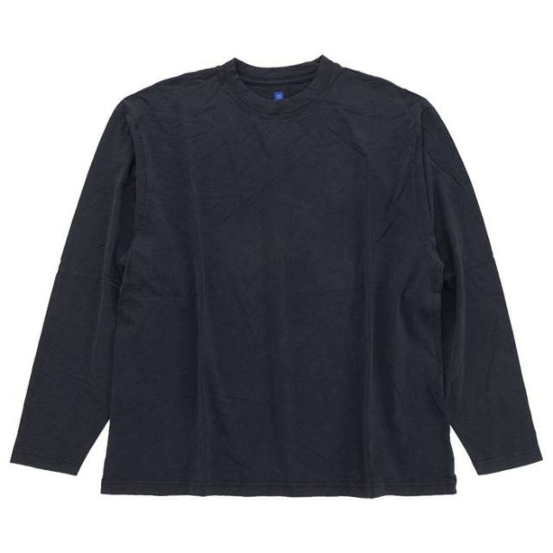 Balenciaga(バレンシアガ)のYEEZY GAP ENGINEERED BY BALENCIAGA イージー ギャップ バレンシアガ LONG SLEEVE T-SHIRT 537288-05-2 メンズ ロングTシャツ 長袖 くすみ黒 ブラック yzy ye ブラック M メンズのトップス(Tシャツ/カットソー(七分/長袖))の商品写真