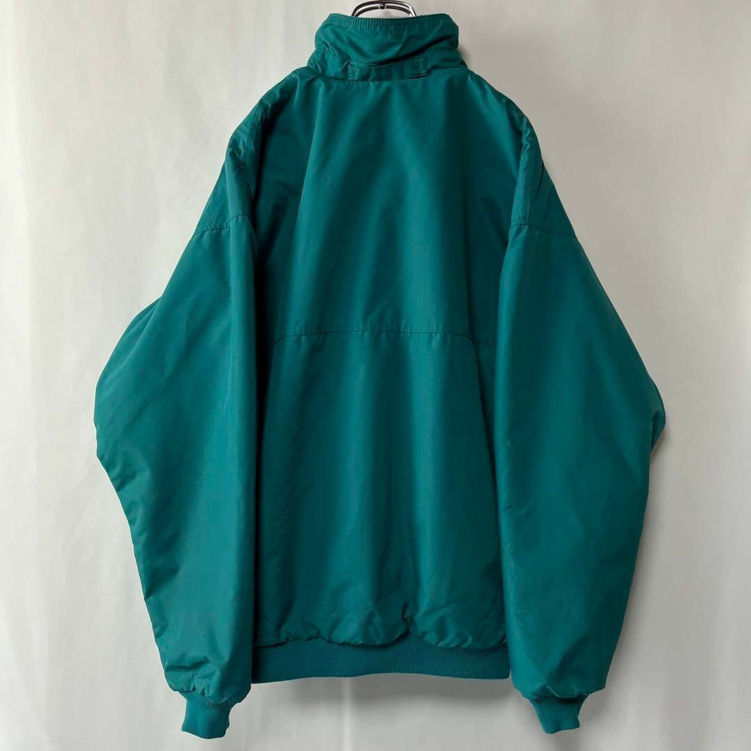 patagonia(パタゴニア)のUSA製　パタゴニア　シェルドシンチラジャケット　ナイロン　古着　グリーン　L メンズのジャケット/アウター(ナイロンジャケット)の商品写真