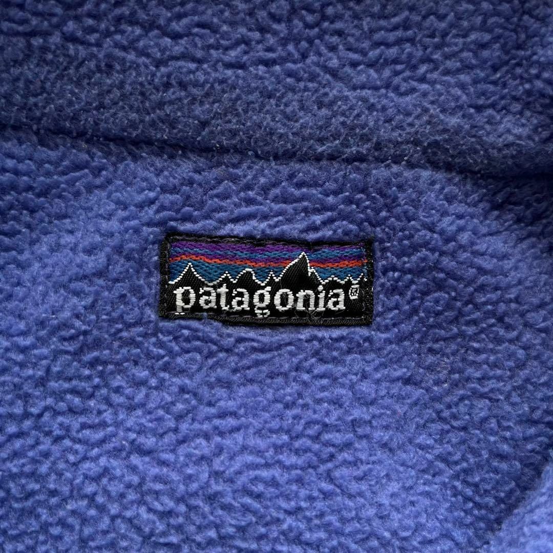 patagonia(パタゴニア)のUSA製　パタゴニア　シェルドシンチラジャケット　ナイロン　古着　グリーン　L メンズのジャケット/アウター(ナイロンジャケット)の商品写真