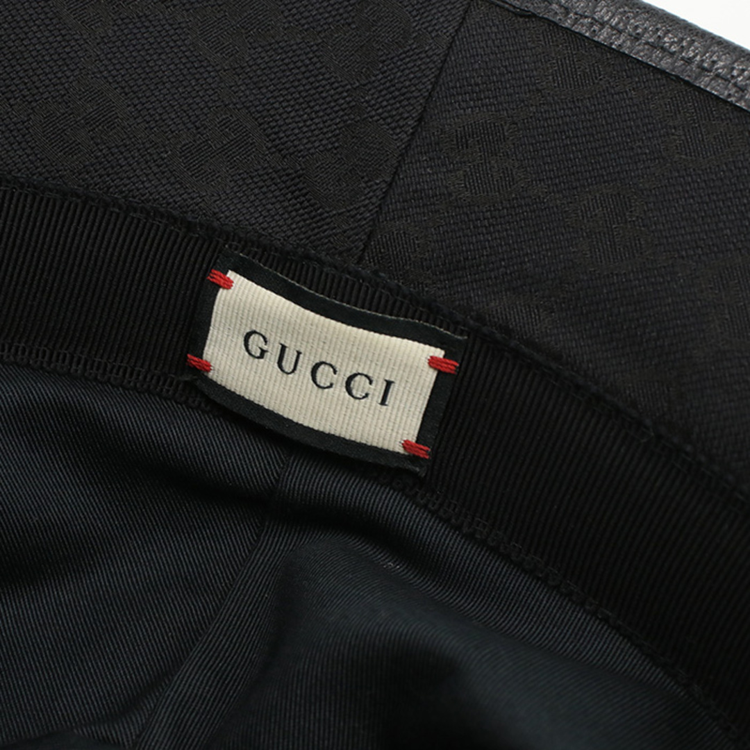 Gucci(グッチ)のグッチ バケットハット ダブルG付き 576587 4HG53 1000 その他帽子 メンズの帽子(その他)の商品写真