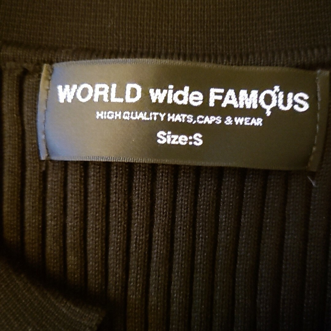 WORLD wide FAMOUS(ワールドワイドフェイマス)のWORLD WIDE famous レディースのワンピース(ミニワンピース)の商品写真